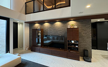 ロイヤルウッド 【60坪×芸術的邸宅】ホテルライクな寛ぎ空間。設計力でここにしかないデザインの家づくりの建築実例画像3