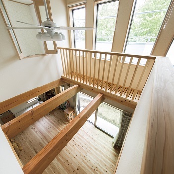 間中工務店 【2000万円台】女性目線の細やかな提案が決め手。健康にこだわった無垢材に包まれた心地いい家の建築実例画像4