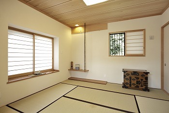 間中工務店 【平屋・2000万円台】光と風が優しく子どもを包みこみ育む。暮らしやすく家族が繋がる、心がなごむ平屋の住まいの建築実例画像4