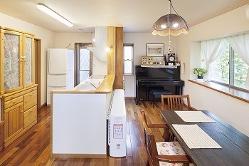 間中工務店 【2000万円台・間取図有】じっくりと耳を傾けて施主の理想を形にする。家事がラクで将来を見越した自然を感じる家の建築実例画像6