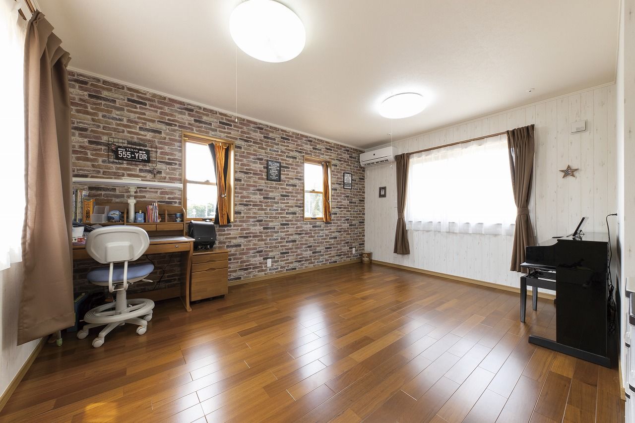 間中工務店 程よい距離感で、家族の絆が深まる二世帯住宅。リズミカルなデザインが目を引く平屋の住まいの建築実例画像9