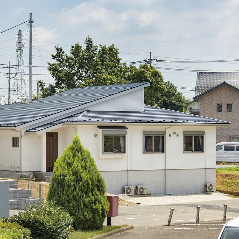 間中工務店 程よい距離感で、家族の絆が深まる二世帯住宅。リズミカルなデザインが目を引く平屋の住まいの建築実例画像10