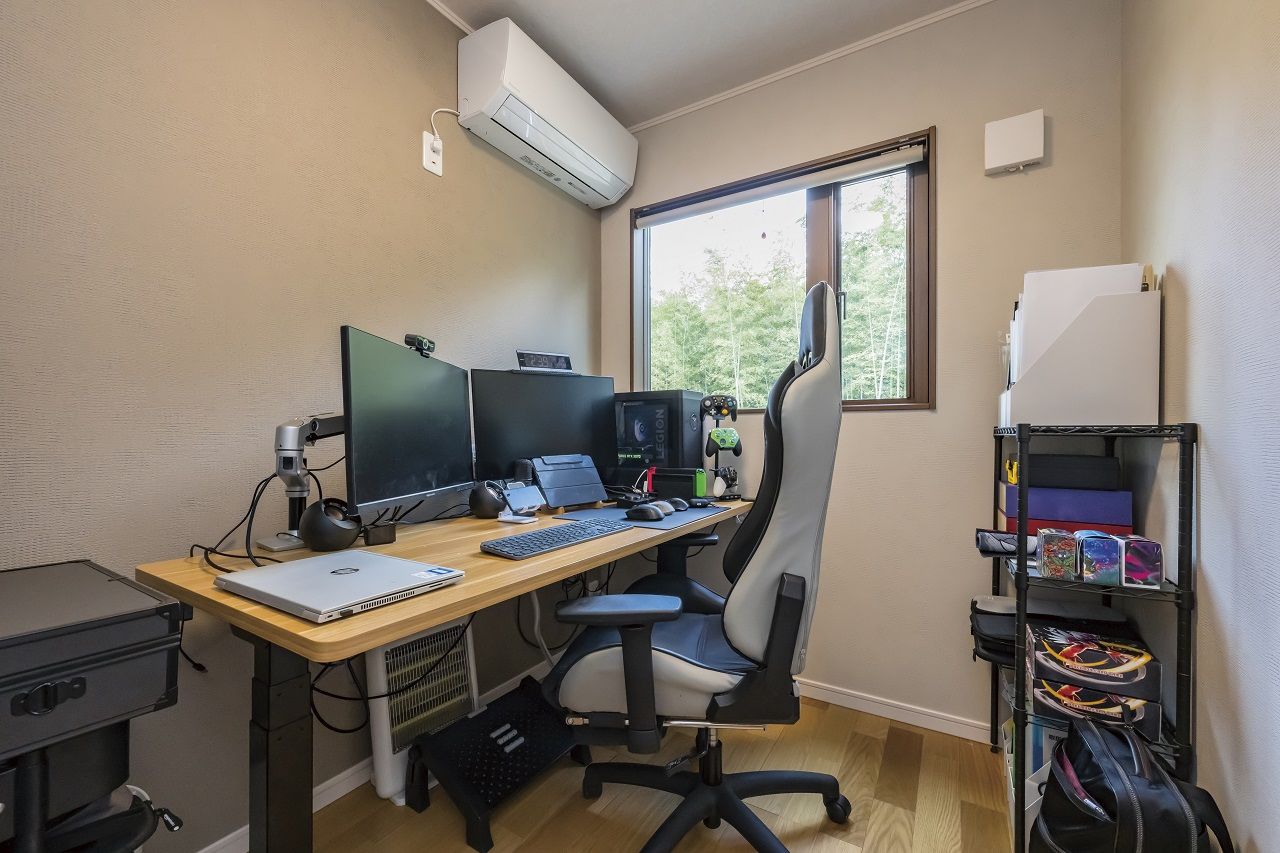 間中工務店 美しい竹林を眺めてくつろげる好みがつまったカフェ併用住宅の建築実例画像5