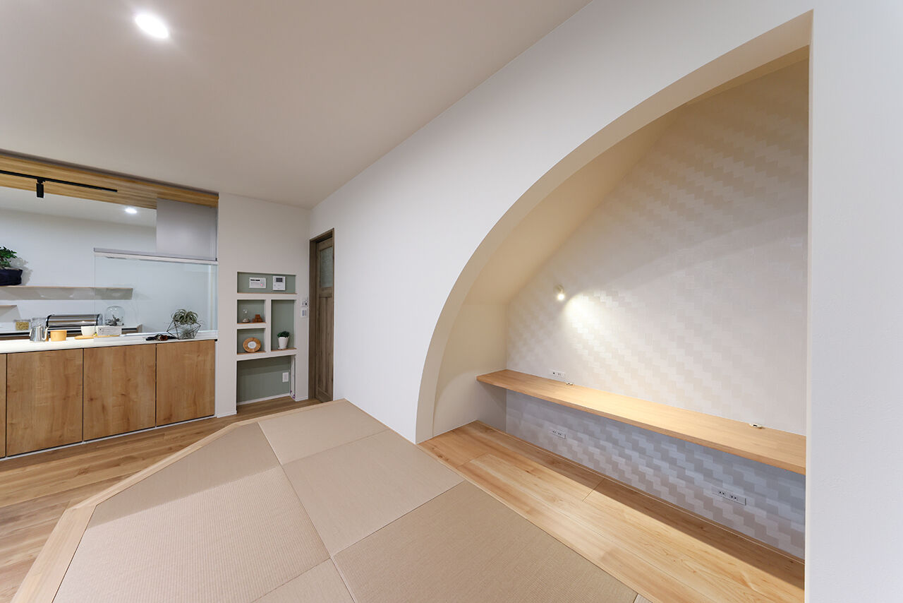 アントール 【2500万円～2999万円／家事動線／収納充実】温かみのあるデザインと効率的な動線で快適な住まいをの建築実例画像6