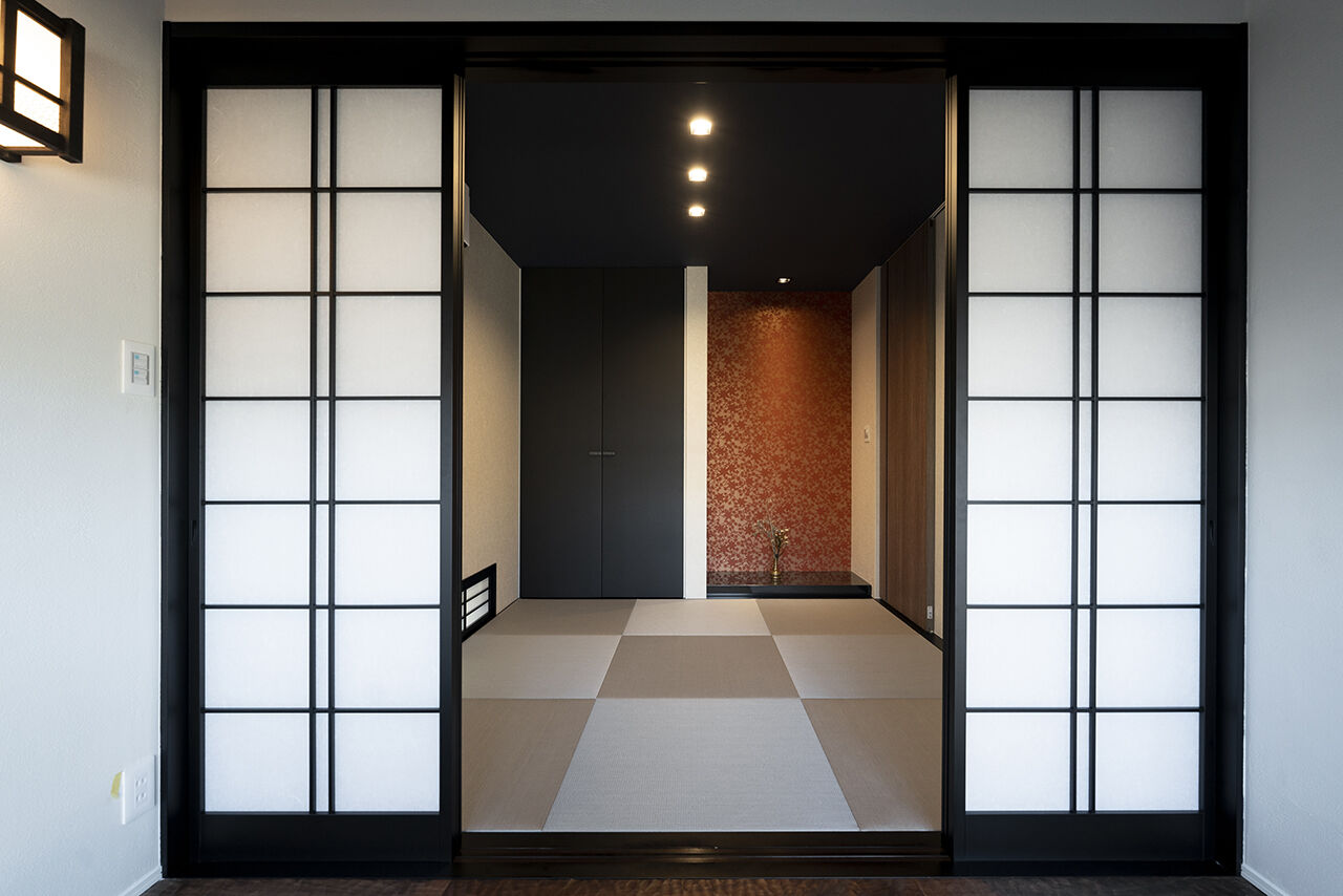 アントール 【ビルトインガレージ／中庭／収納充実／動線】ホテルライクな上質空間と中庭のある暮らしを楽しむの建築実例画像9