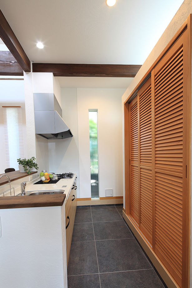 木のすまい工房 【1000万円台｜15坪｜平屋】延床面積約15坪。狭小地に建てた和モダンな平屋＜間取り図有＞の建築実例画像7