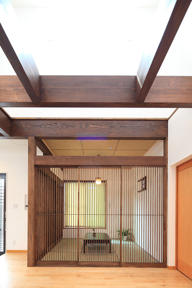 木のすまい工房 【1000万円台｜15坪｜平屋】延床面積約15坪。狭小地に建てた和モダンな平屋＜間取り図有＞の建築実例画像8