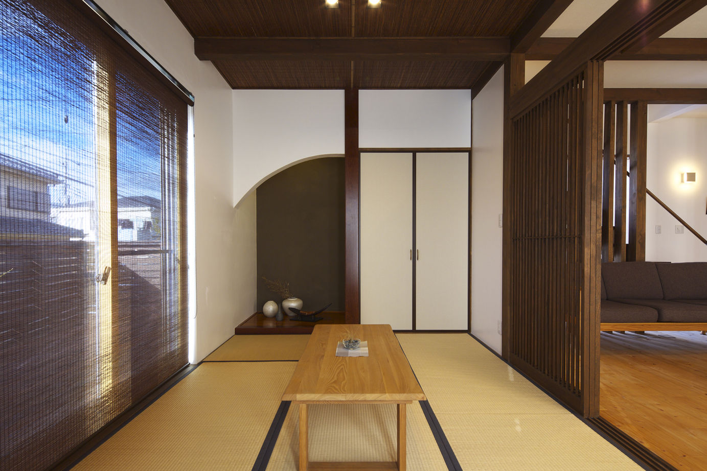 木のすまい工房 【2000万円台｜29坪｜和モダン】L字型の土間が1階フロアをつないだ、約29坪の家＜間取り図有＞の建築実例画像9