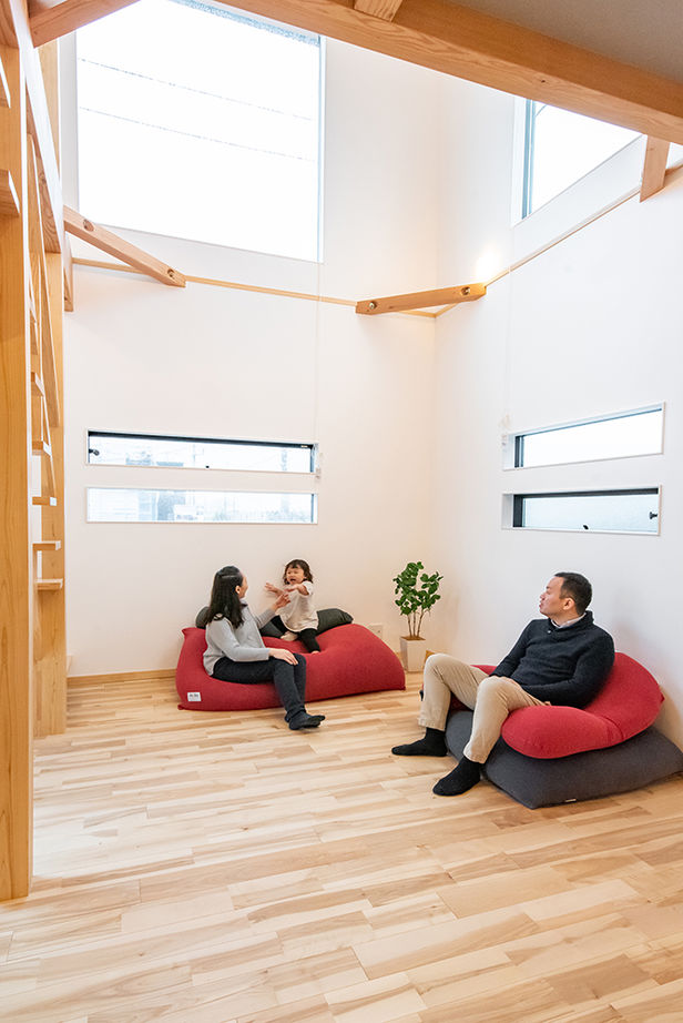 木のすまい工房 【2000万円台｜33坪｜無垢｜吹き抜け】毎日の家事や掃除がラクに！共働きの暮らしを快適に＜間取り図有＞の建築実例画像7