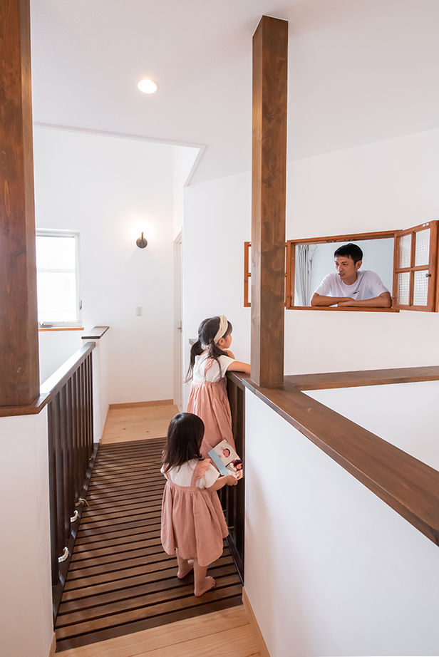 木のすまい工房 【2000万円台｜33坪｜吹き抜け｜和モダン】和と洋の調和。自然素材で建てるカフェ風の住まい＜間取り図有＞の建築実例画像2