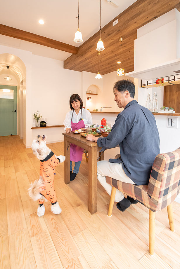 木のすまい工房 【2000万円台／ペット／賃貸併用／間取図有】飼い主とペットの関係を叶えた「ドッグサロン＆賃貸併用住宅」の建築実例画像3