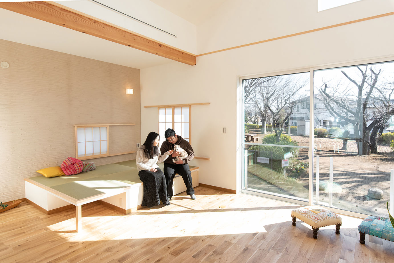 木のすまい工房 【2000万円台／平屋／ペット／自然素材／間取図有】愛猫と穏やかに暮らす明るい木の平屋の建築実例画像6