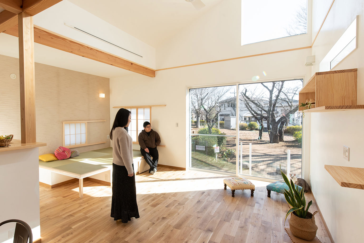 木のすまい工房 【2000万円台／平屋／ペット／自然素材／間取図有】愛猫と穏やかに暮らす明るい木の平屋の建築実例画像8