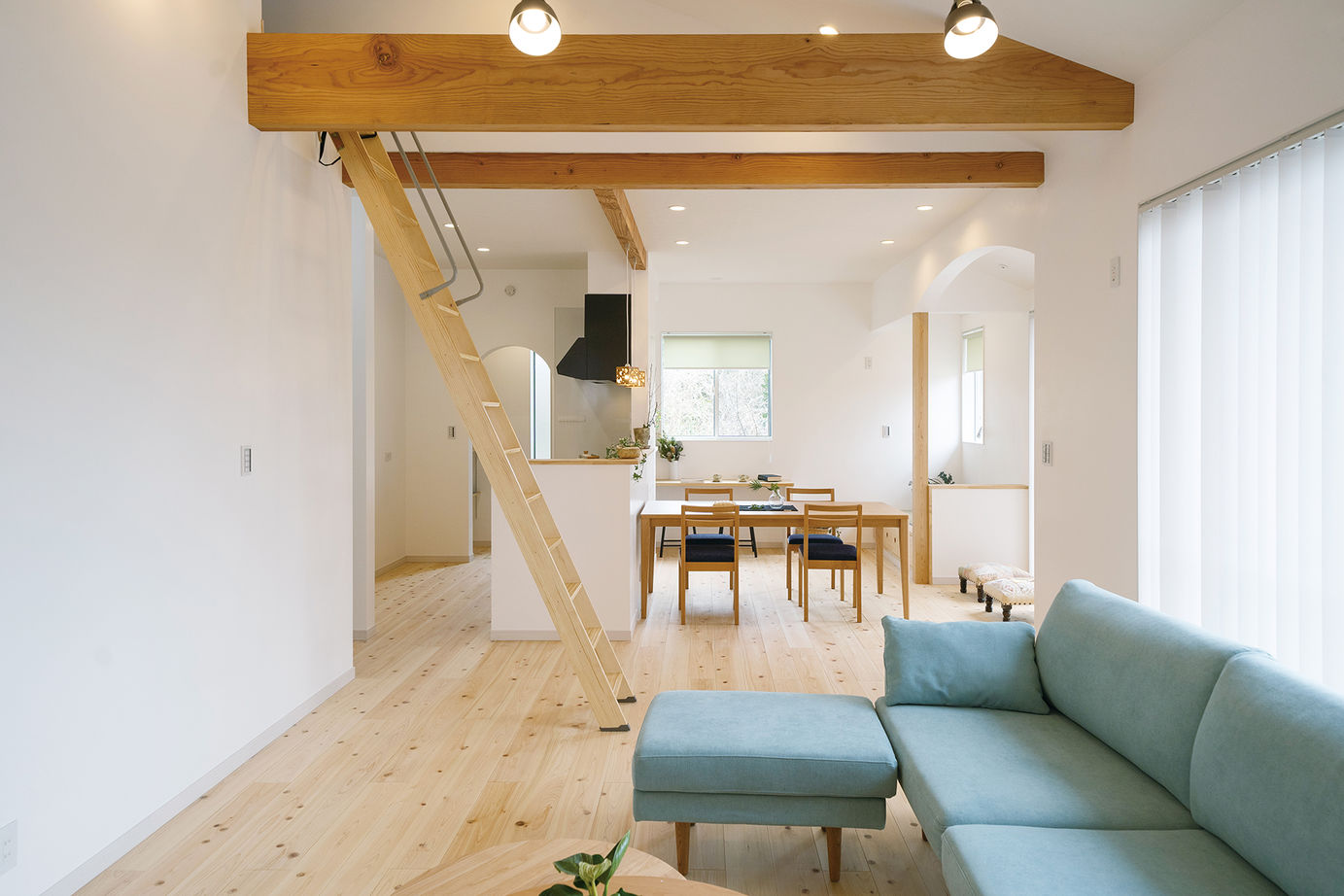 木のすまい工房 【2000万円台／平屋／延床29.1坪／間取図有】無垢材と漆喰により爽やかな空気に包まれ、健やかに暮らす平屋の建築実例画像2