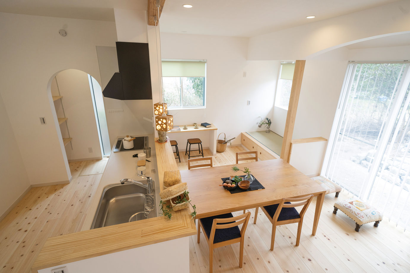 木のすまい工房 【2000万円台／平屋／延床29.1坪／間取図有】無垢材と漆喰により爽やかな空気に包まれ、健やかに暮らす平屋の建築実例画像6