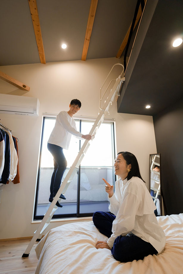 洛斗コーポレーション 【1000万円台/自然素材/ロフト】小さな2階建てに、間取りの工夫がいっぱい。「秘密基地」や趣味室も叶えたの建築実例画像13