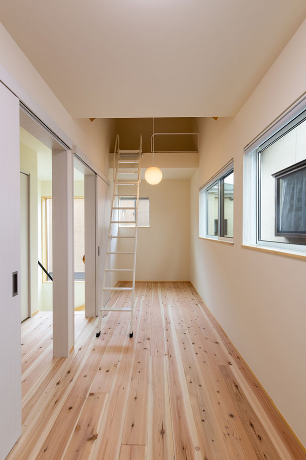 洛斗コーポレーション 【1000万円台/自然素材/ロフト】小さな2階建てに、間取りの工夫がいっぱい。「秘密基地」や趣味室も叶えたの建築実例画像16