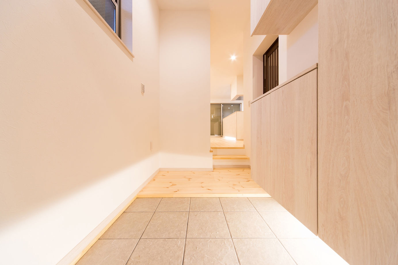 洛斗コーポレーション 【京都市/24.7坪/1000万円台/吹き抜け】狭小地約25坪の敷地を有効活用。コンパクトな家を楽しく住みこなすの建築実例画像6