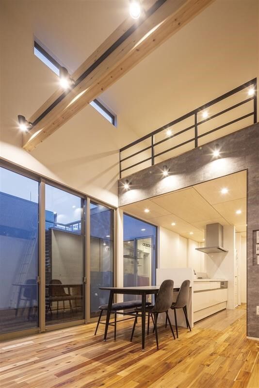 洛斗コーポレーション 【26坪台/2400万円】プライバシーを守りつつ、広々と暮らせる平屋の住まいの建築実例画像4