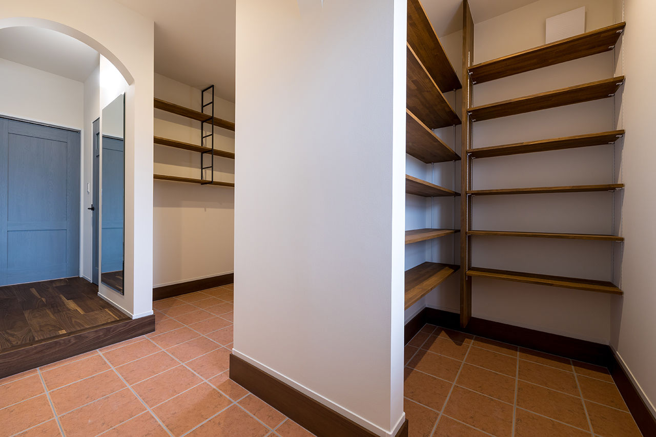 ヴィーヴル 【3000万円台×ドライウォール×3人で暮らす×間取り図】開放感とロフトが楽しいアメリカンな平屋の建築実例画像7