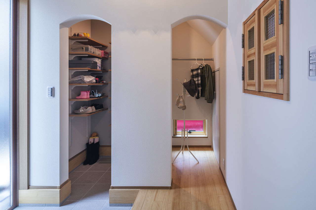 木暮らし工房サンハウス 【間取り図有／1000万円台後半／室内窓】家族のコミュニケーションもばっちり！室内窓のある家の建築実例画像5