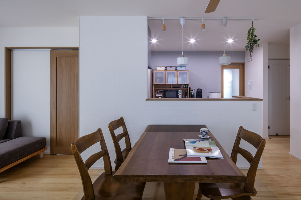 木暮らし工房サンハウス 【間取り図有／1000万円台後半／室内窓】家族のコミュニケーションもばっちり！室内窓のある家の建築実例画像8