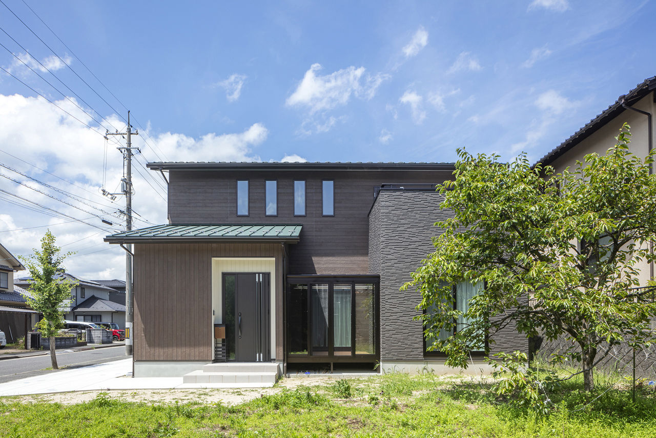 木暮らし工房サンハウス 【間取り図有／2000万円台前半／スキップフロア／子ども4人】スキップフロアを活用した一体感のある家の建築実例画像8