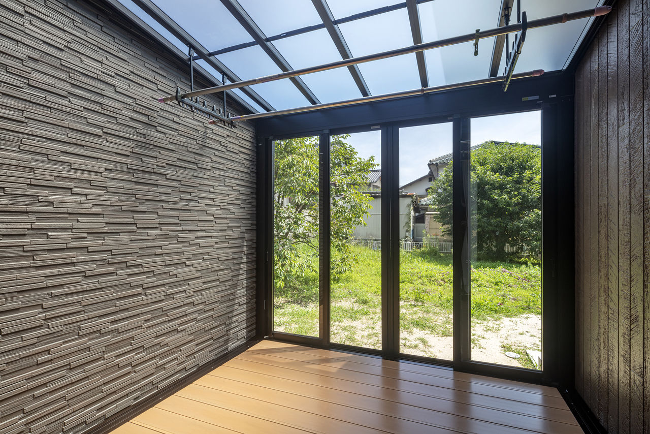 木暮らし工房サンハウス 【間取り図有／2000万円台前半／スキップフロア／子ども4人】スキップフロアを活用した一体感のある家の建築実例画像9