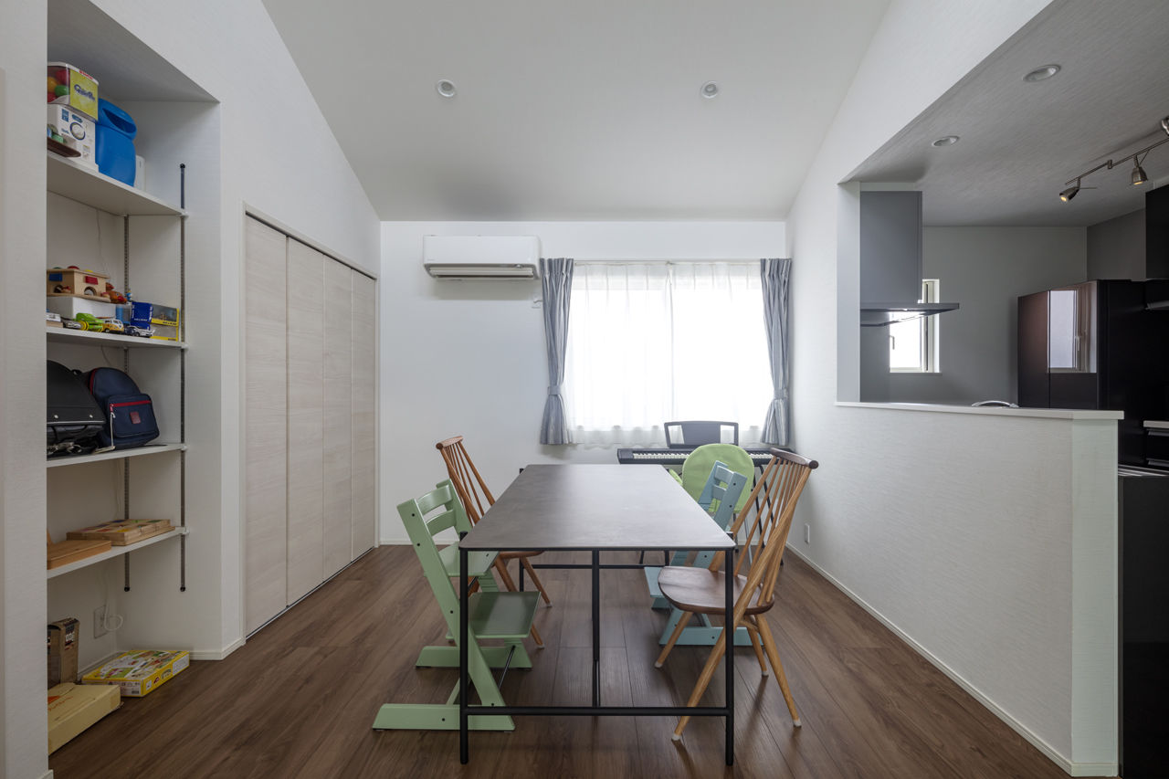 木暮らし工房サンハウス 【間取り図有／1000万円台後半／平屋25.5坪／4人家族】限られたスペースを最大限活用したコンパクトな平屋の建築実例画像4