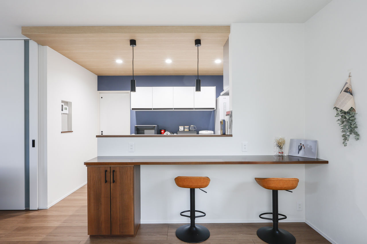 木暮らし工房サンハウス 【間取り図有／2000万円台前半／書斎／ヌック】小さな居場所を随所に設けた居心地のいい家の建築実例画像4