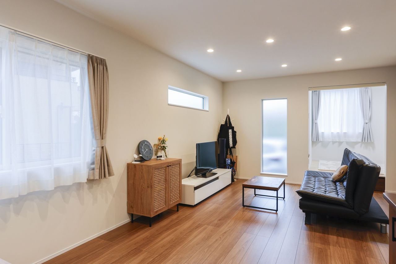 木暮らし工房サンハウス 【間取り図有／2000万円台前半／書斎／ヌック】小さな居場所を随所に設けた居心地のいい家の建築実例画像6