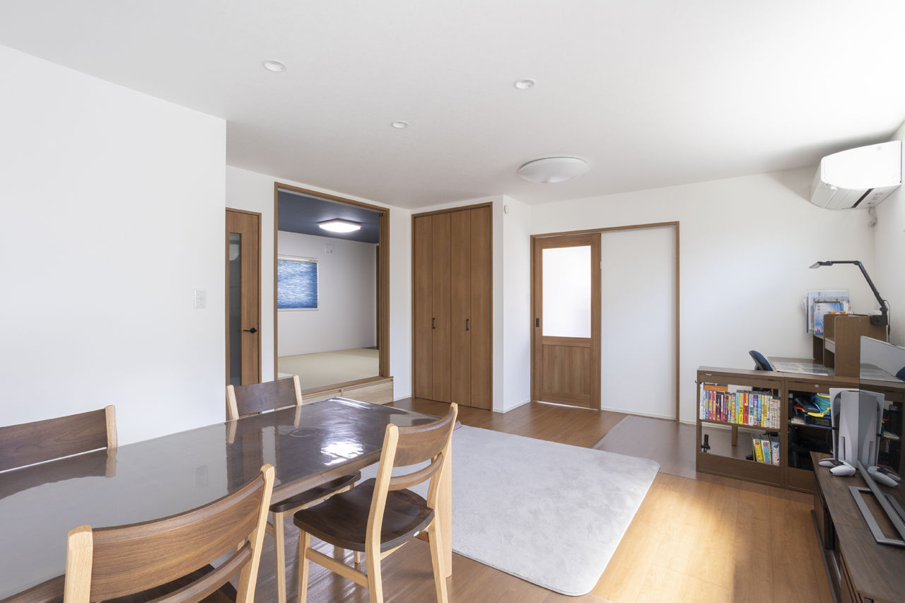 木暮らし工房サンハウス 【間取り図有／2000万円台前半／和室】平屋感覚で暮らせる、心落ち着く和モダンの家の建築実例画像3