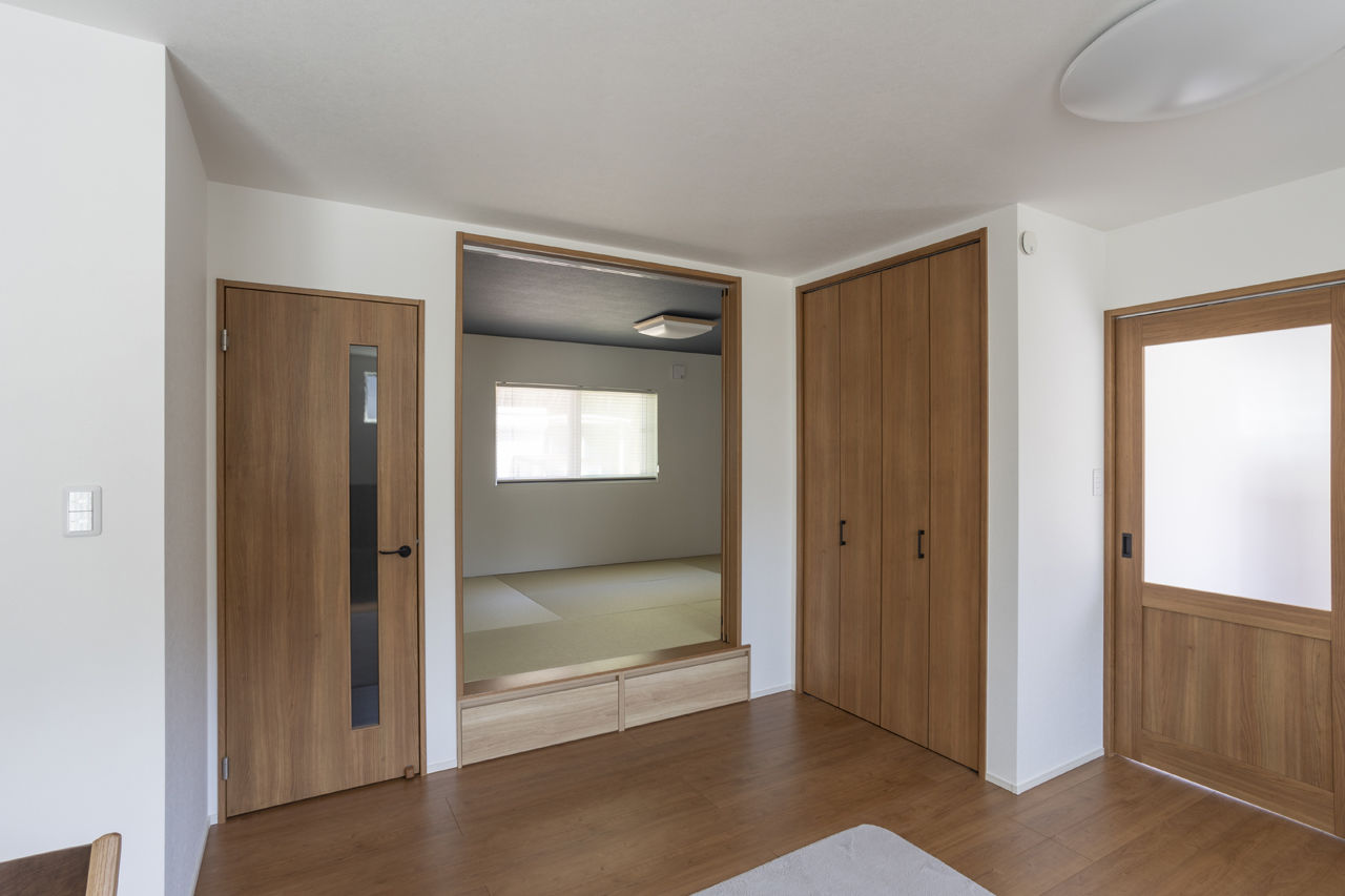 木暮らし工房サンハウス 【間取り図有／2000万円台前半／和室】平屋感覚で暮らせる、心落ち着く和モダンの家の建築実例画像6