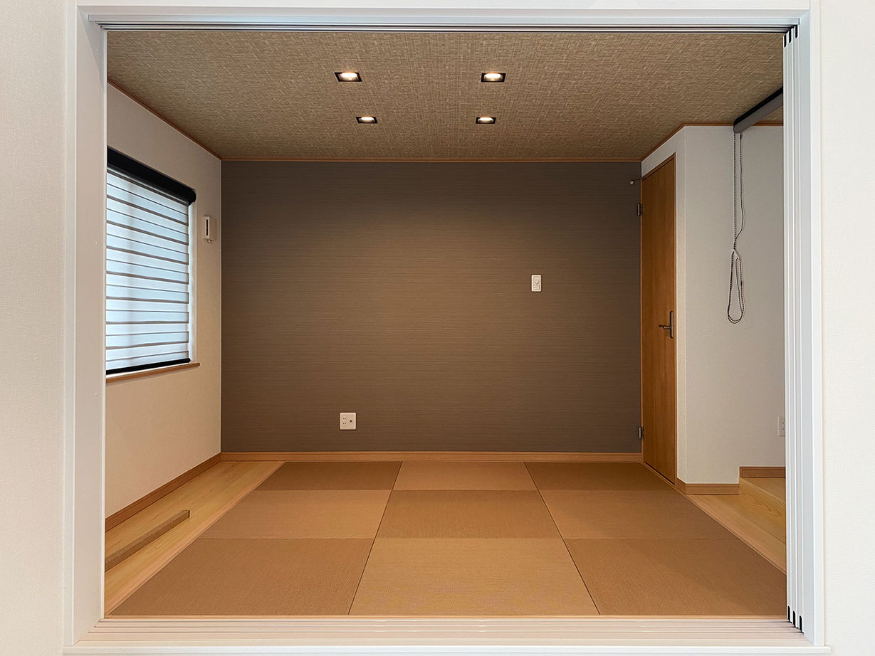 リンクワークス 【郡山市｜2530万円/延床43坪】吹抜けLDKが開放的な平屋ベースの家。用途に合わせた豊富な収納スペースは理想通りの建築実例画像4