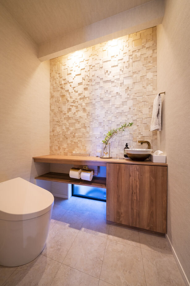 MBCハウス（MBC開発） 【2階建て/家事らく動線/パッシブデザイン】中と外をつなぐ土間と上質素材を使ったラグジュアリーな邸宅の建築実例画像10