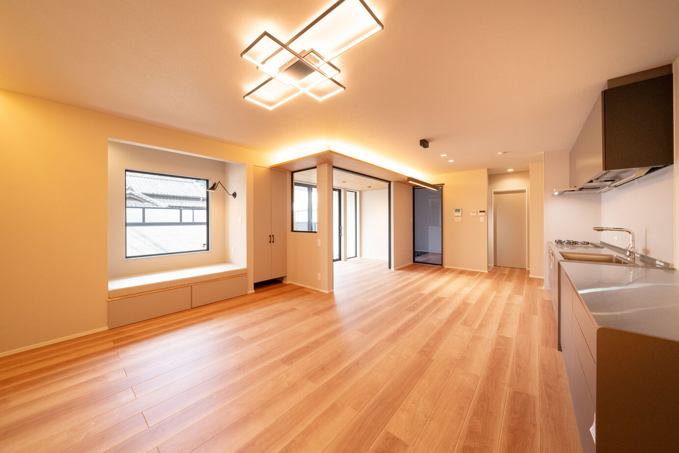 MBCハウス（MBC開発） 【家事らく動線/壁付キッチン/インナーテラス/ヌック】自分時間を大切にする家の建築実例画像3