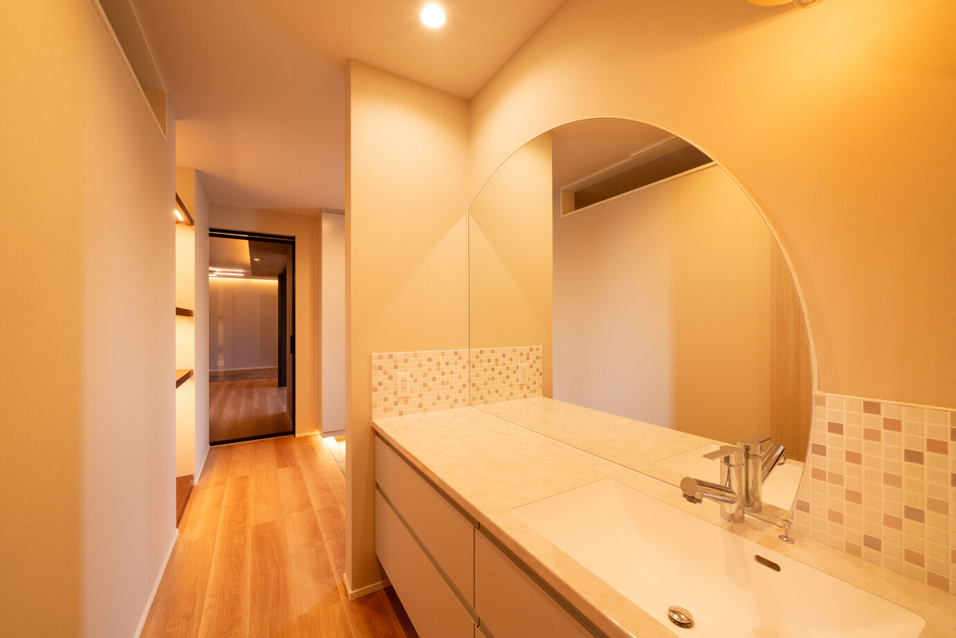 MBCハウス（MBC開発） 【家事らく動線/壁付キッチン/インナーテラス/ヌック】自分時間を大切にする家の建築実例画像6