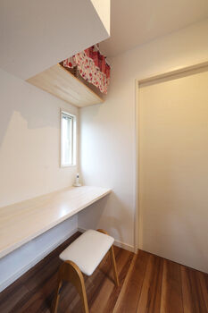 福建ホーム 【1000万円台×吹き抜け×30坪】 LDKの吹抜けが心地いい。光あふれる、のびやかな家の建築実例画像3