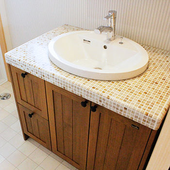 福建ホーム 【1000万円台×自然素材風×33坪】アール状の壁が連続する、「かわいい」が詰まった家。クロスづかいも◎の建築実例画像2