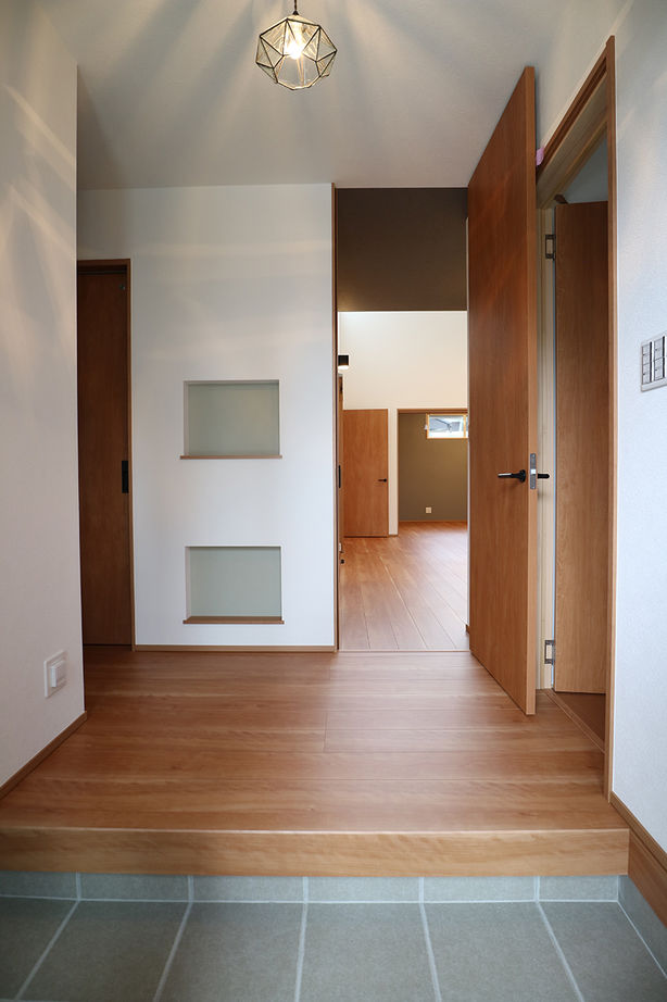 福建ホーム 【1000万円台×平屋×25坪｜間取り】勾配天井のリビングが開放的。2人暮らしにちょうどいいコンパクト平屋の建築実例画像5