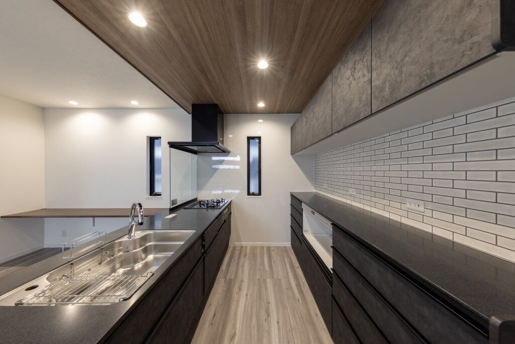 フロックス 【大東市/2世帯住宅/４LDK】設計の技術で北向きでも「明るい！！」を表現した光の間取りの建築実例画像6