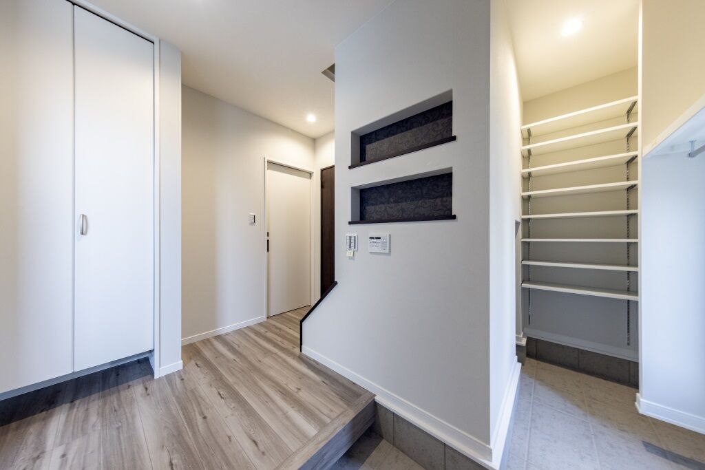 フロックス 【大東市/2世帯住宅/４LDK】設計の技術で北向きでも「明るい！！」を表現した光の間取りの建築実例画像10