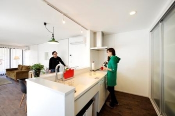 thinks  コンパクトに、自分らしく。 遊び心あふれる平屋スタイルの建築実例画像7