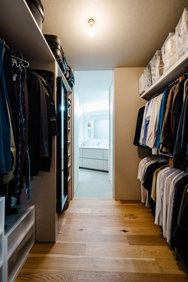 thinks  【2500～2999万円台/平屋/ウッドデッキ/家事動線】庭と繋がる開放的な平屋の家の建築実例画像8