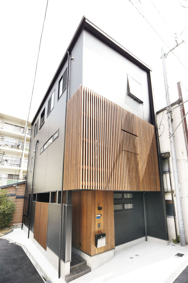 桝田工務店 【大阪市内│3階建て│狭小敷地21坪】土地の探し方伝授と巧みな設計力で叶えた広々リビングのお家の建築実例画像2