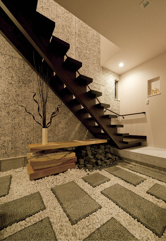 桝田工務店 【大阪市内|2階建て|狭小|屋上リビング】間口3.6ｍ、奥行き20ｍの細長い敷地に建てたおしゃれ外観なお家。の建築実例画像2