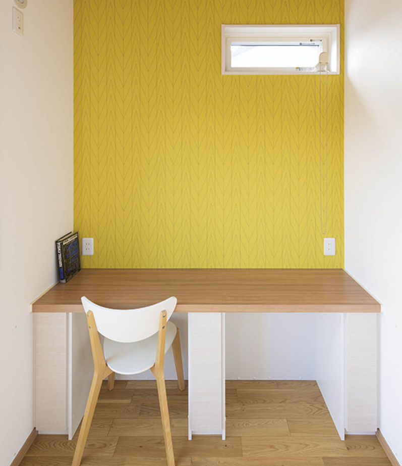 桝田工務店 【大阪市内|1900万円台|2階建て|27坪|間取り図有】リビング階段と収納に優れたオーダー家具がかわいいお家の建築実例画像4