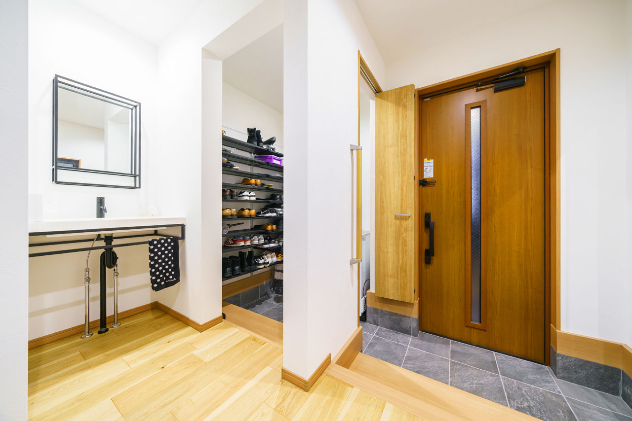 桝田工務店 【大阪市阿倍野区│3階建て│狭小地20坪】街なかで青空とグランピング気分を愉しむ、屋上のある都市型住宅の建築実例画像6