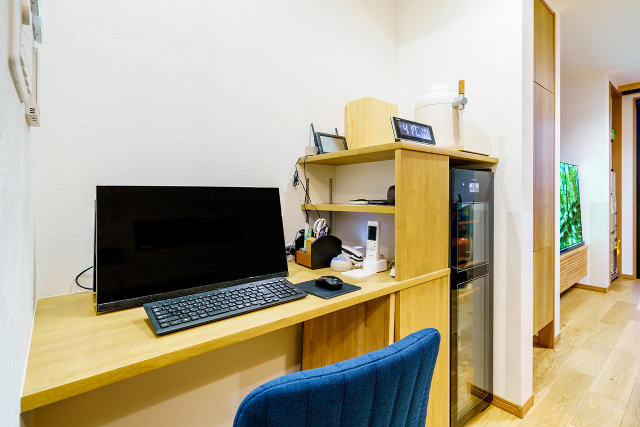 桝田工務店 【大阪市阿倍野区│3階建て│狭小地20坪】街なかで青空とグランピング気分を愉しむ、屋上のある都市型住宅の建築実例画像8