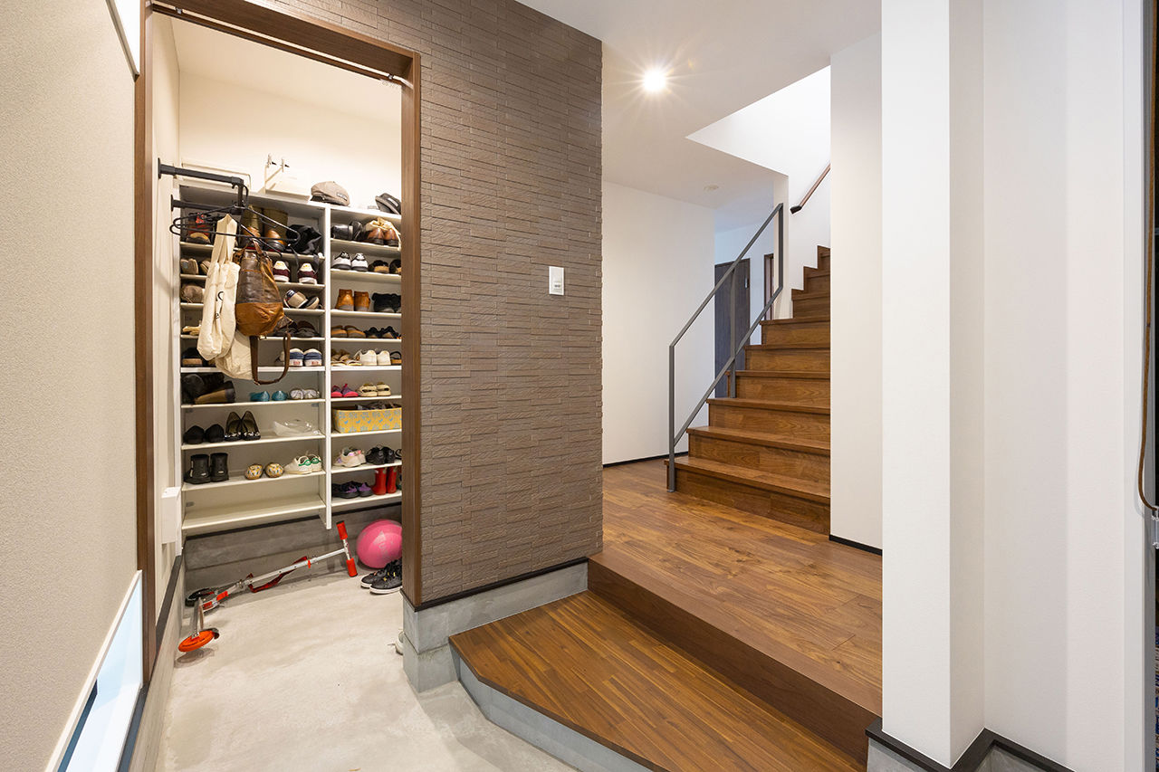 桝田工務店 【大阪市阿倍野区│2階LDK│3000万円台｜間取り図有】住宅密集地とは思えない大空間　青空リビングのある家の建築実例画像7